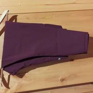 Lululemon FLAWED Wunder Under 26" Dark Maroon Sz 16